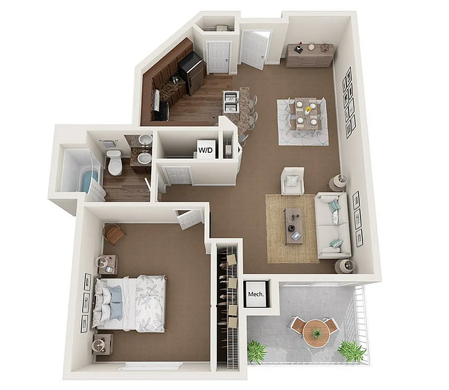 Floor plan The Cambridge I