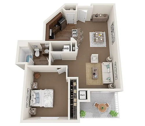 Floor plan The Cambridge I
