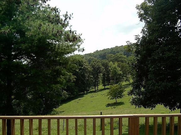 View from the rear deck