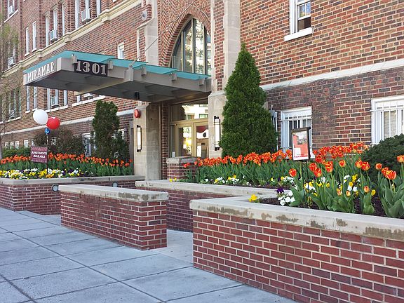 Landscaped Entrance Area