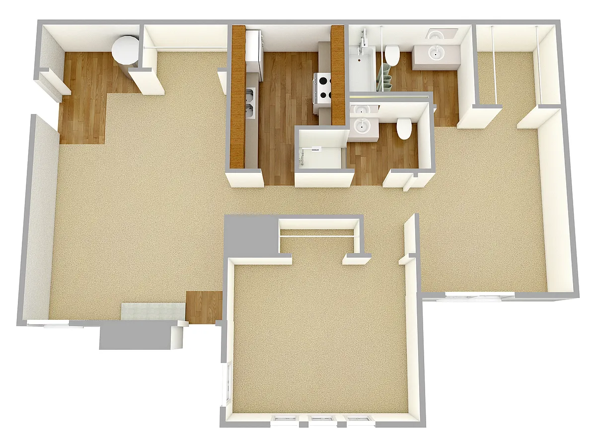 Floor plan B1