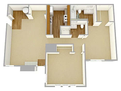Floor plan B1