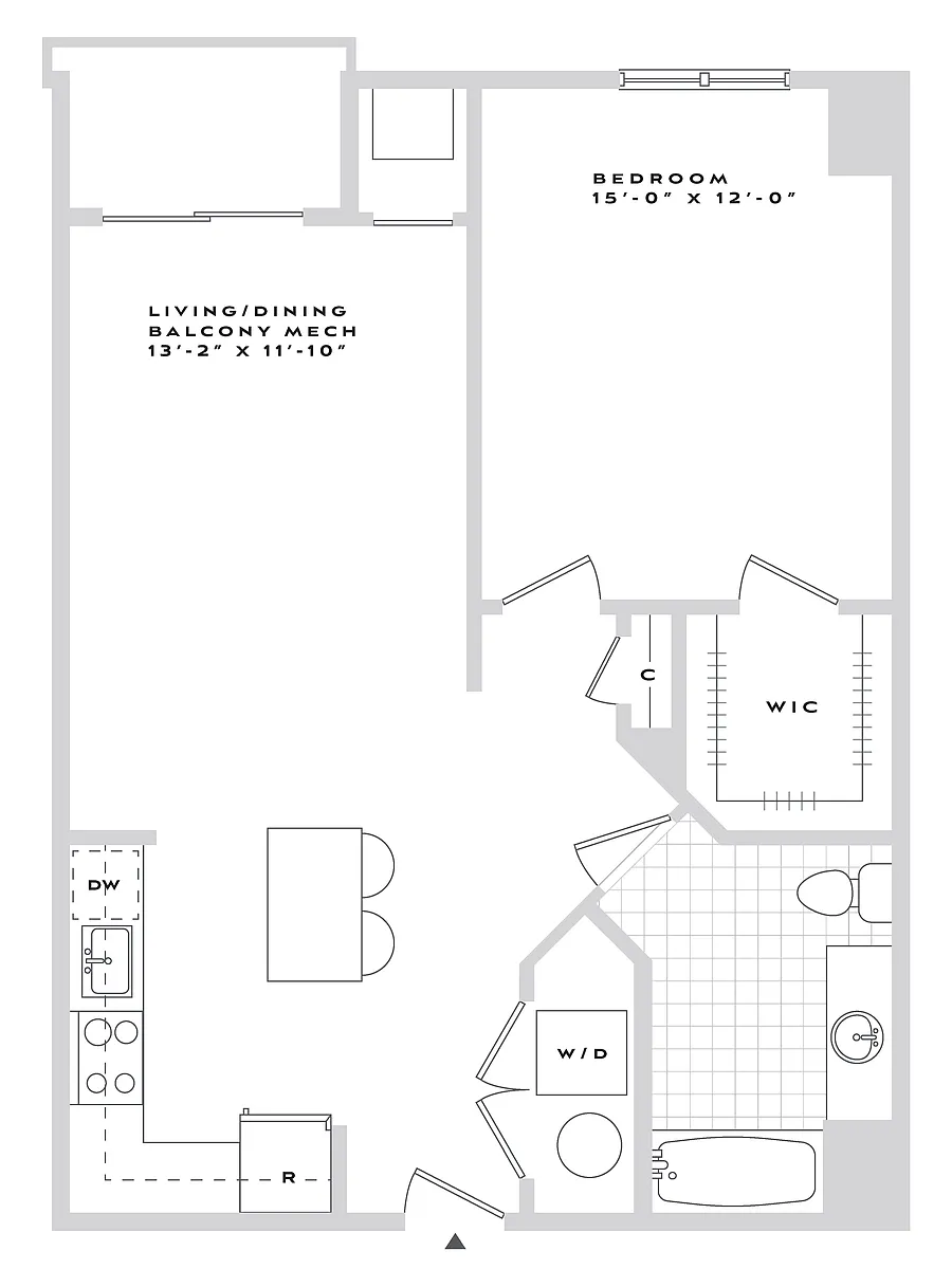 Floor plan B1-A11