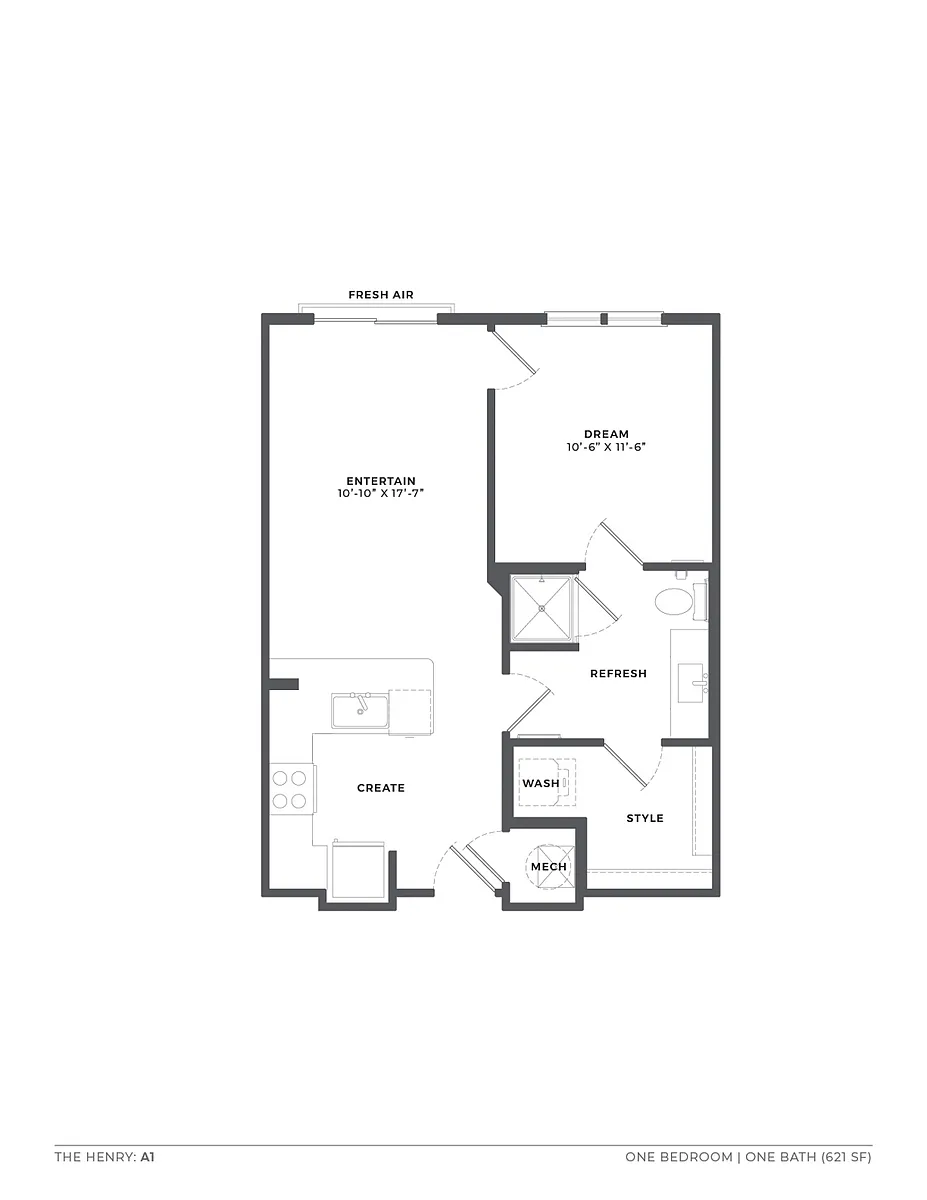 Floor plan A1