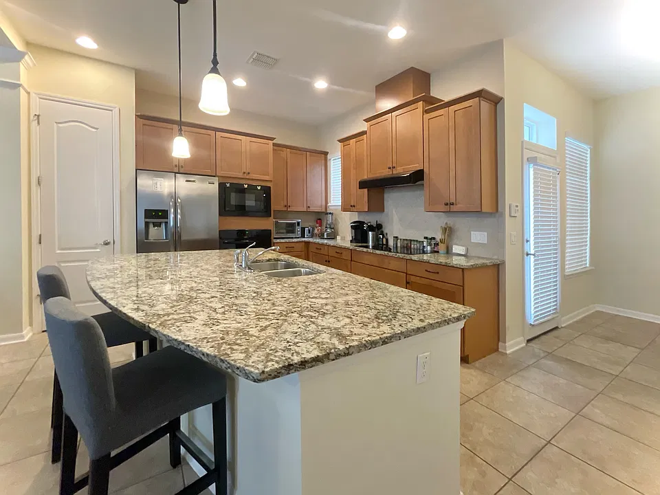 Kitchen, Isle, and Pantry
