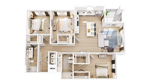 Floor plan C1