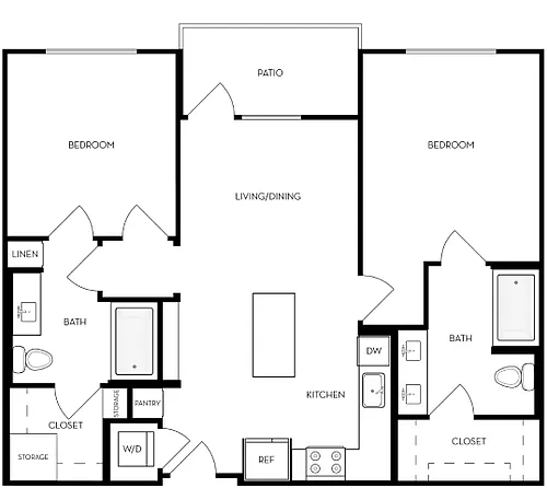 Floor plan B1