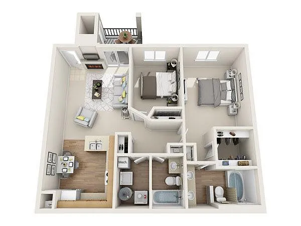 Floor plan Delta