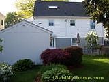 Backyard, shed, rear view