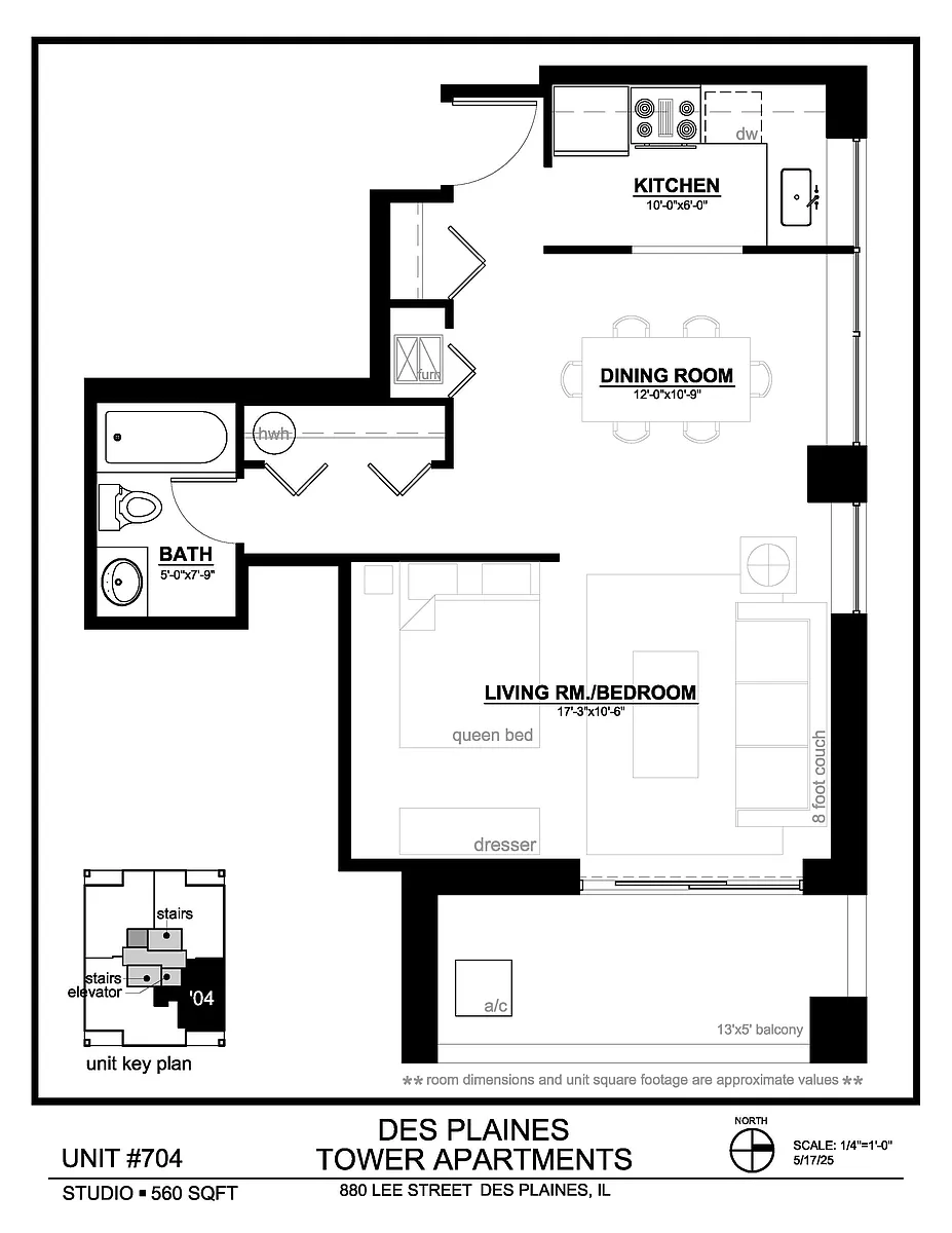 Floor plan 704