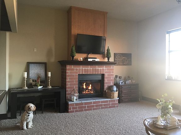 gas-fireplace in living room