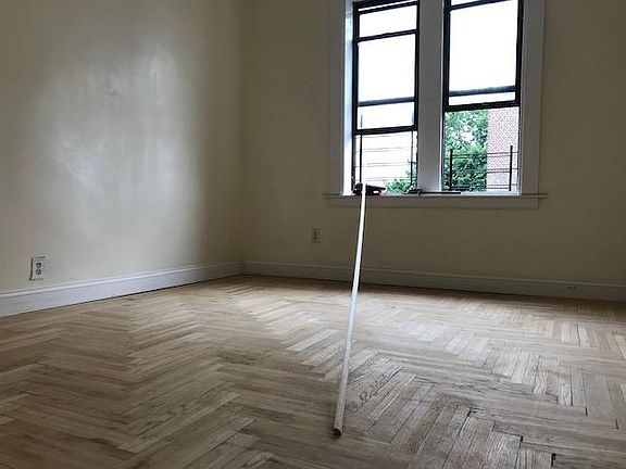 BR with hardwood flooring that will be polyurethane.