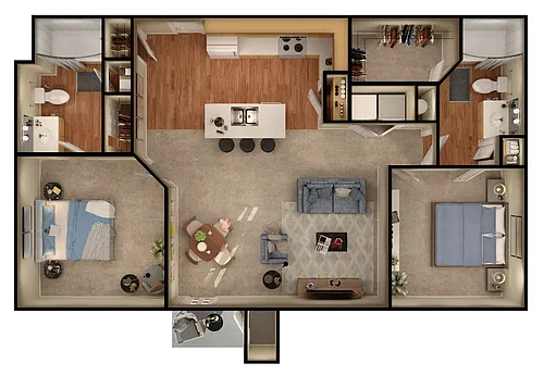 Floor plan Atlantic