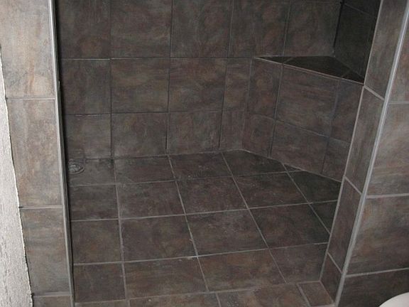 Walk in shower 
