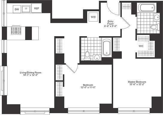 2nd image of 505 W 29th St Penthouse 2C