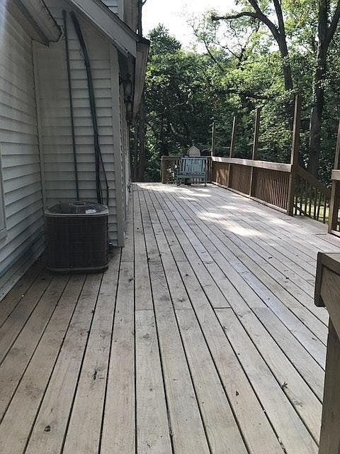 Other side of new deck 400 sq ft