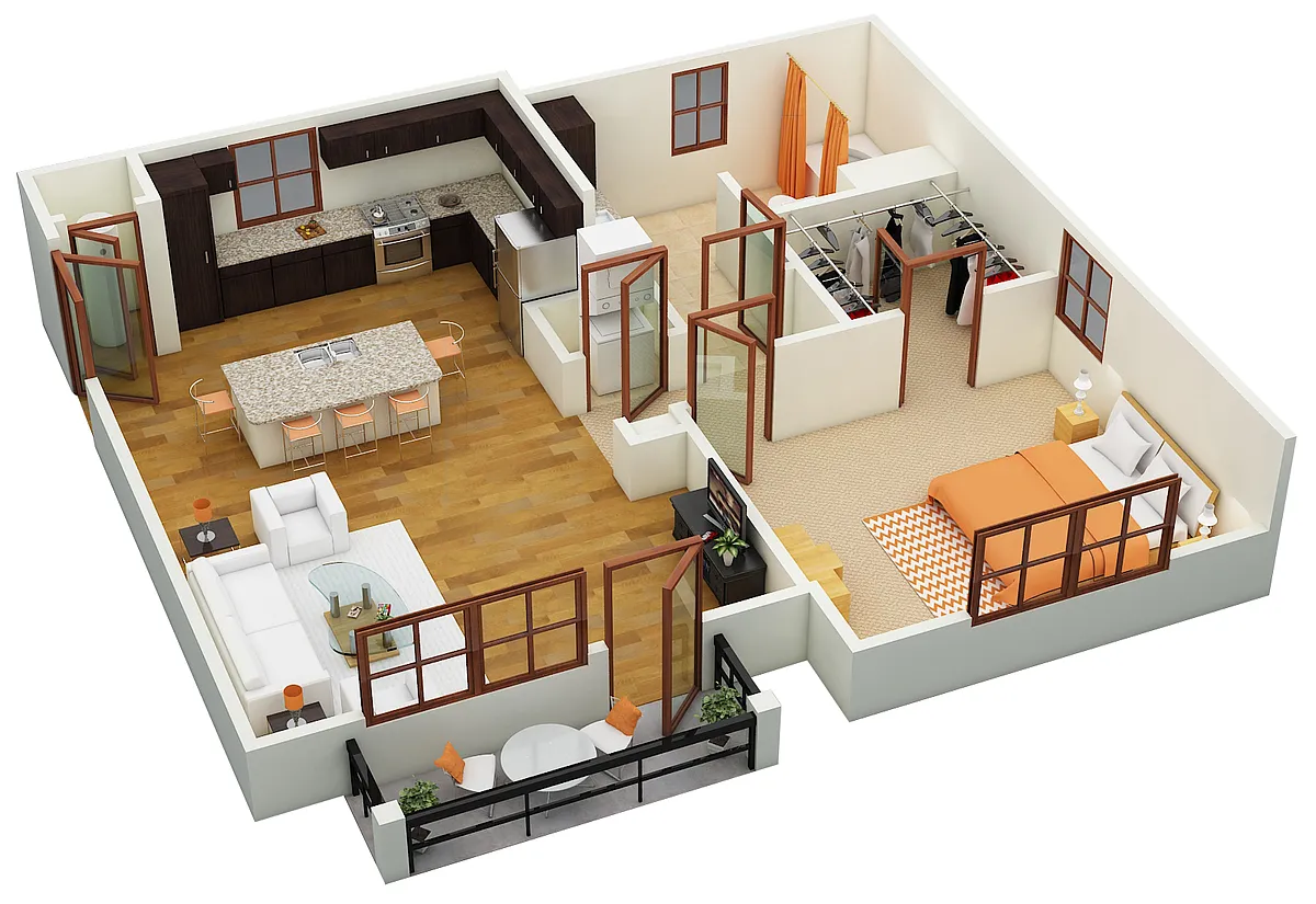 Floor plan Carriage Home