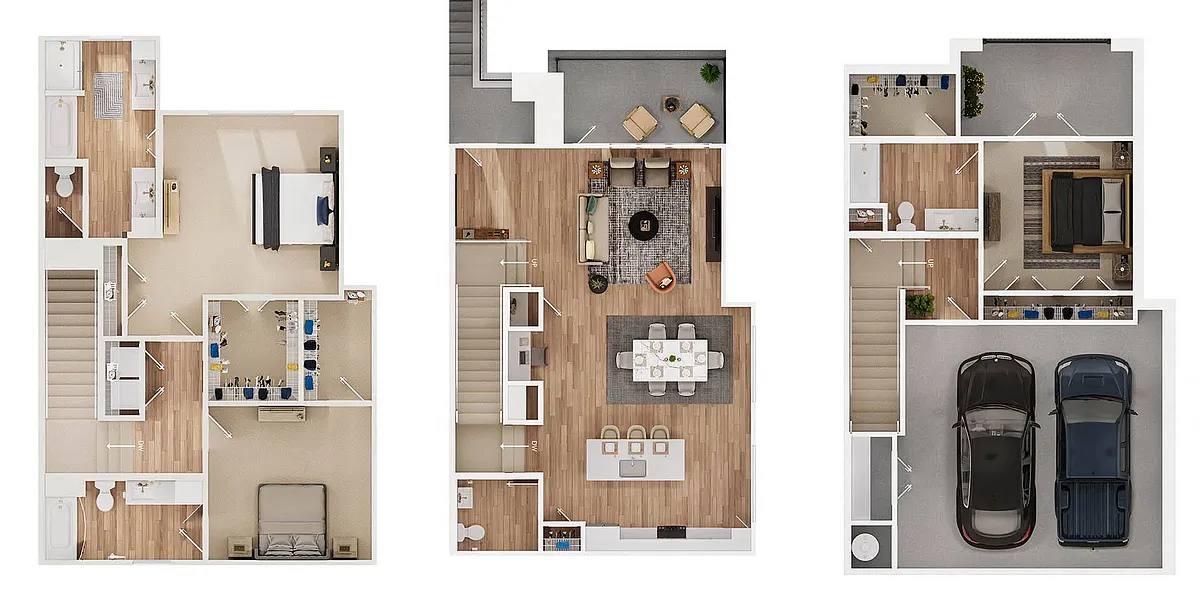 Floor plan TH-A