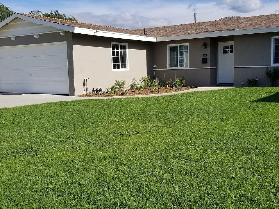 New landscaping.