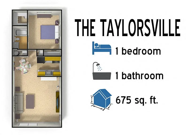 Floor plan The Taylorsville