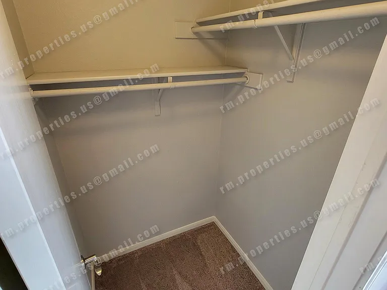 Side bedroom closet
