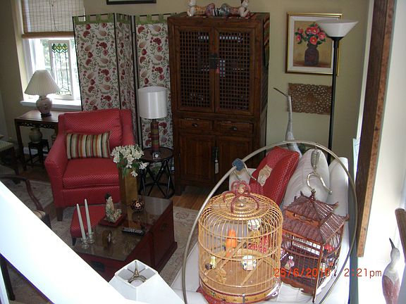 View from loft stairwell