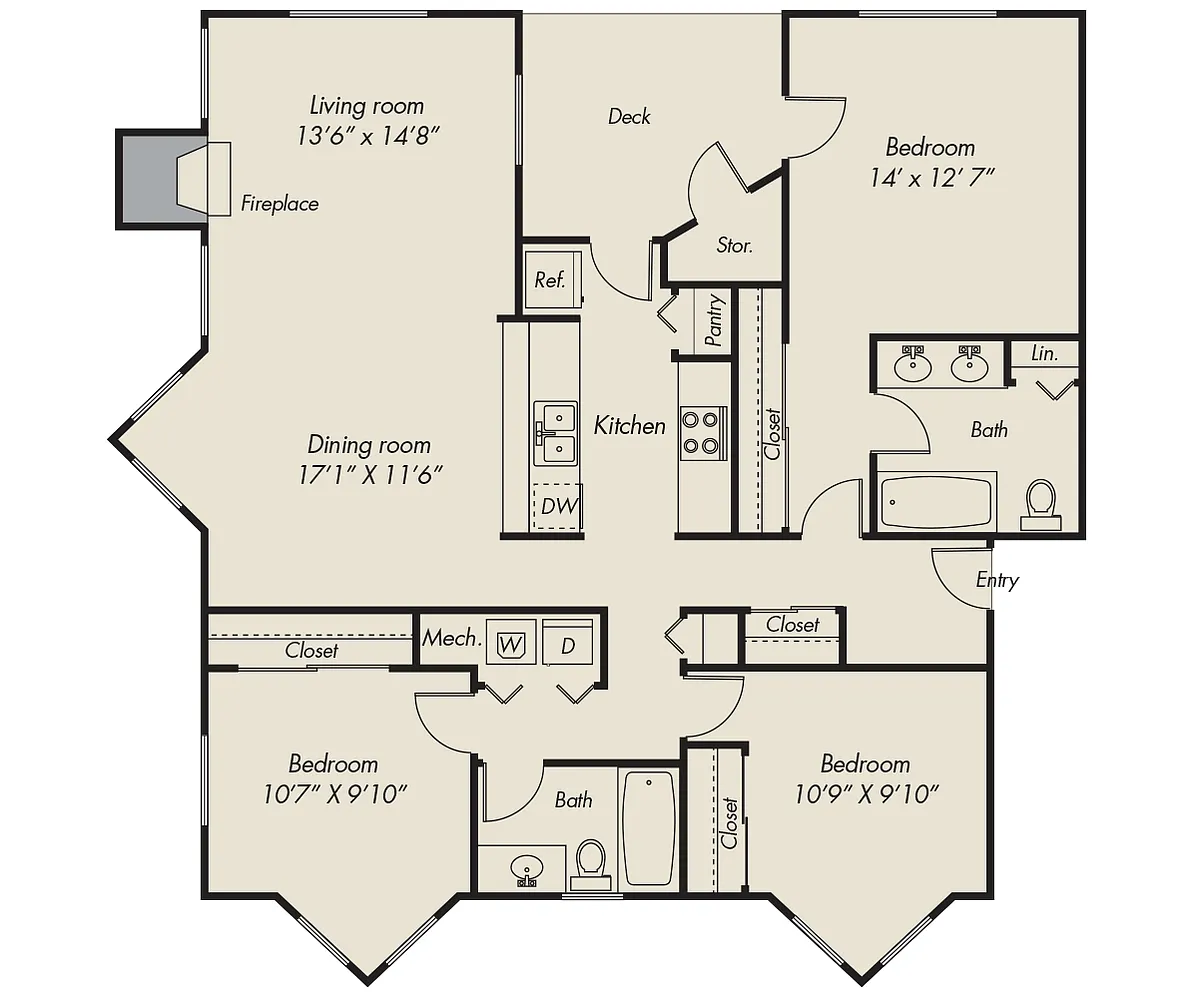 Floor plan 1274