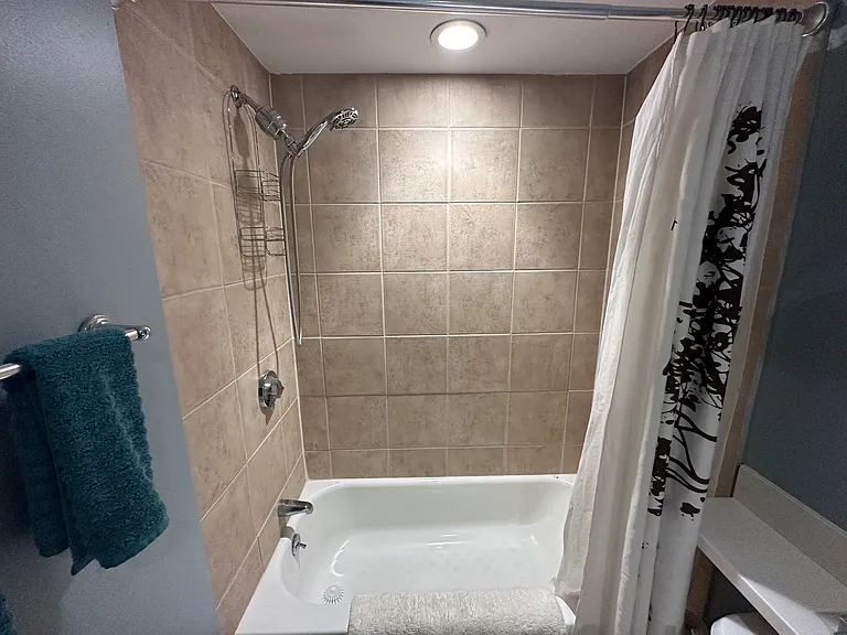 First floor full bath