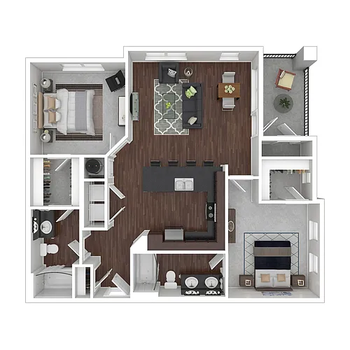 Floor plan B3
