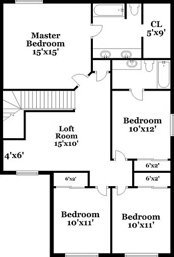 4 bed, 2.5 bath, 1949 sqft, $2,105 — Photo 3