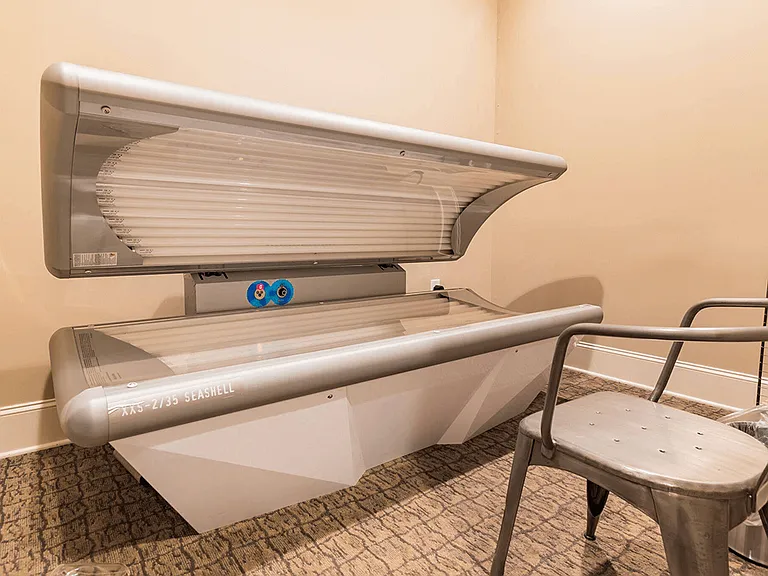 Resident-Only Tanning Bed