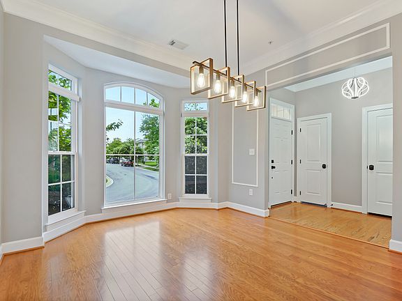 Spacious Dining Room with Bay Window