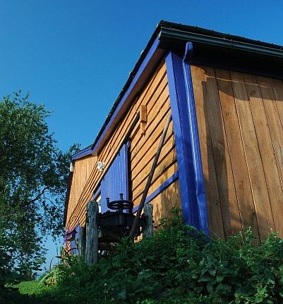 The studio and great room entrance