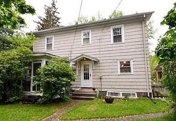 Back of House with Fenced Yard