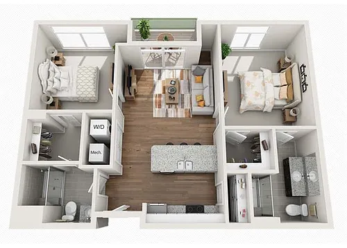 Floor plan Perry