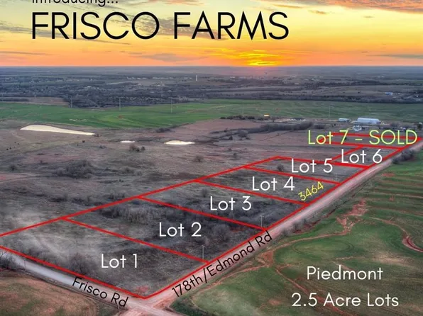 3464 Edmond Rd NW Lot 4, Piedmont, OK 73078