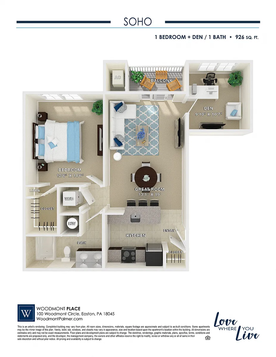 Floor plan SoHo