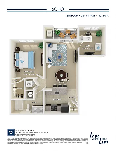 Floor plan SoHo