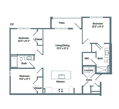 Floor plan Blu Whale