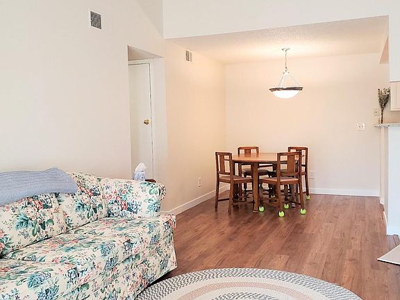 Natural light floods in through large skylight!