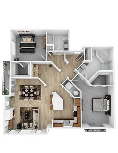 Floor plan B7