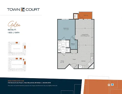 Floor plan Galen