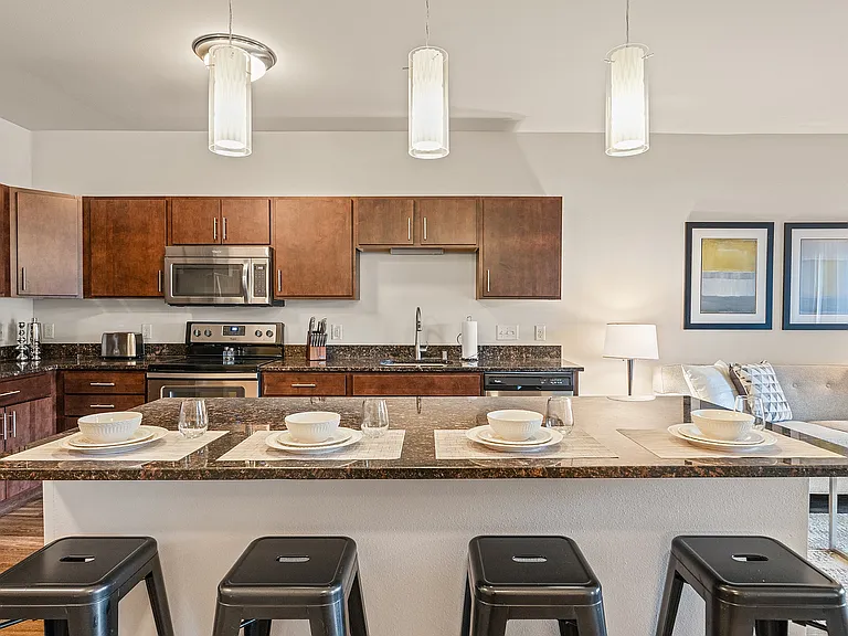 Elan Apartments Kitchen