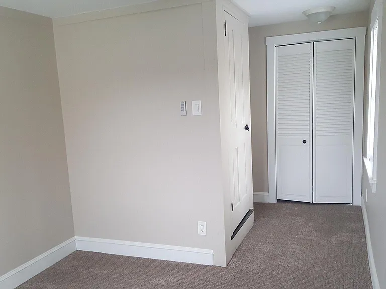 1st bedroom/door to attic-lots of space for storage