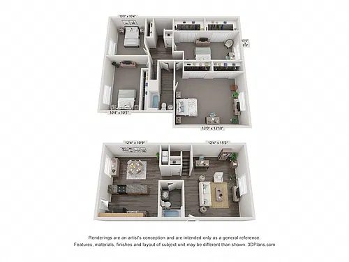 Floor plan Langley