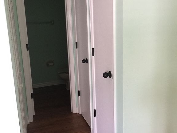 Hallway to guest bath