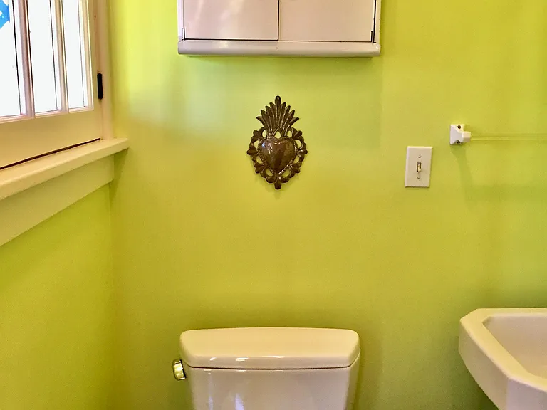 1/2 Bath on Main Floor