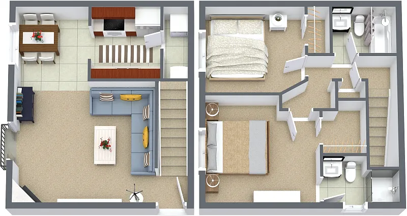 Floor plan D