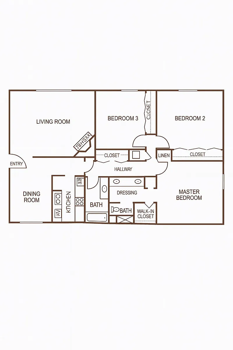 Floor plan 3X2