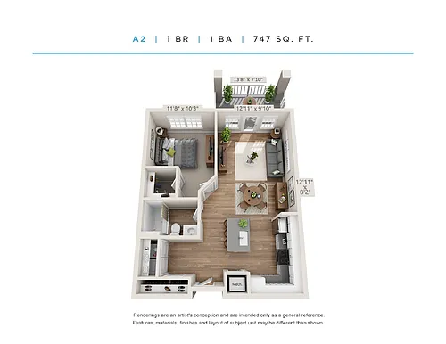 Floor plan A2